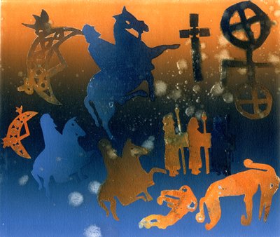 Pictish Ceremony by Gloria Wallington